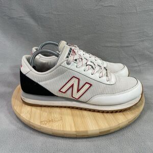 New Balance 501 Mens US Size 9 D Sneaker White Black Red Athletic Shoe MZ501AAI